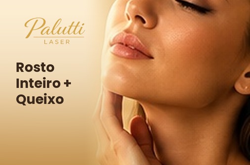 Depilação a laser Rosto Inteiro + Queixo feminina